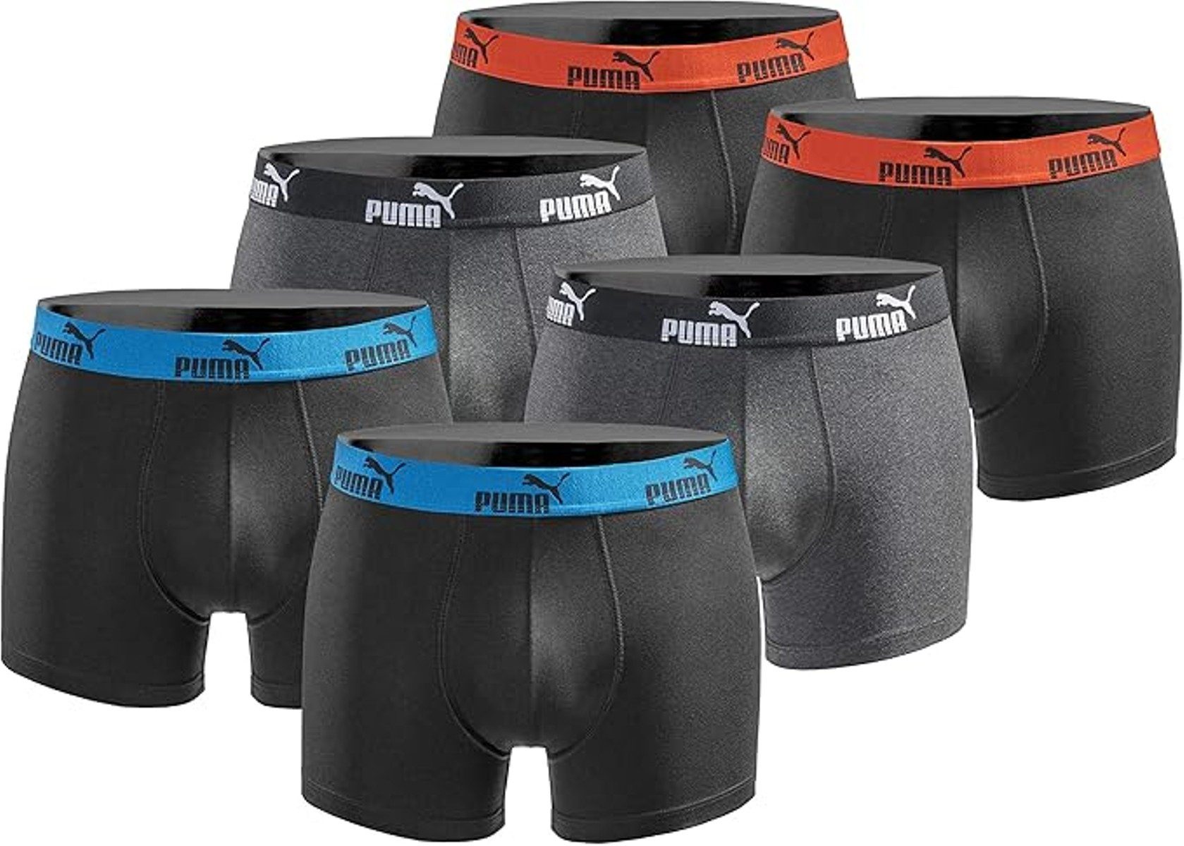 PUMA Boxershorts Puma 6er Pack Herren Basic Limited Edition