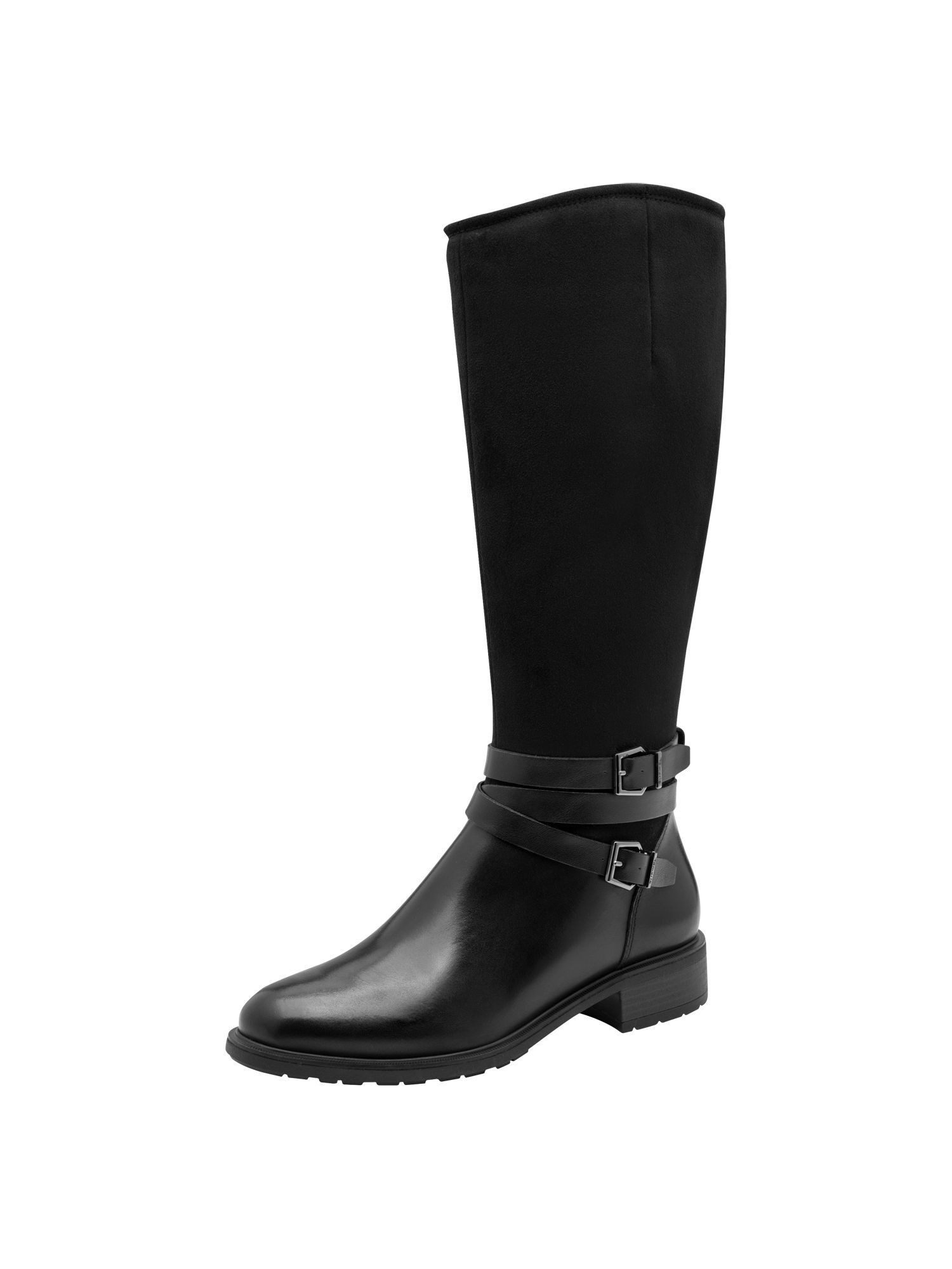 Tamaris TOUCH-IT aus Leder kein Absatz 1-25614-45 Stiefel TOUCH-IT