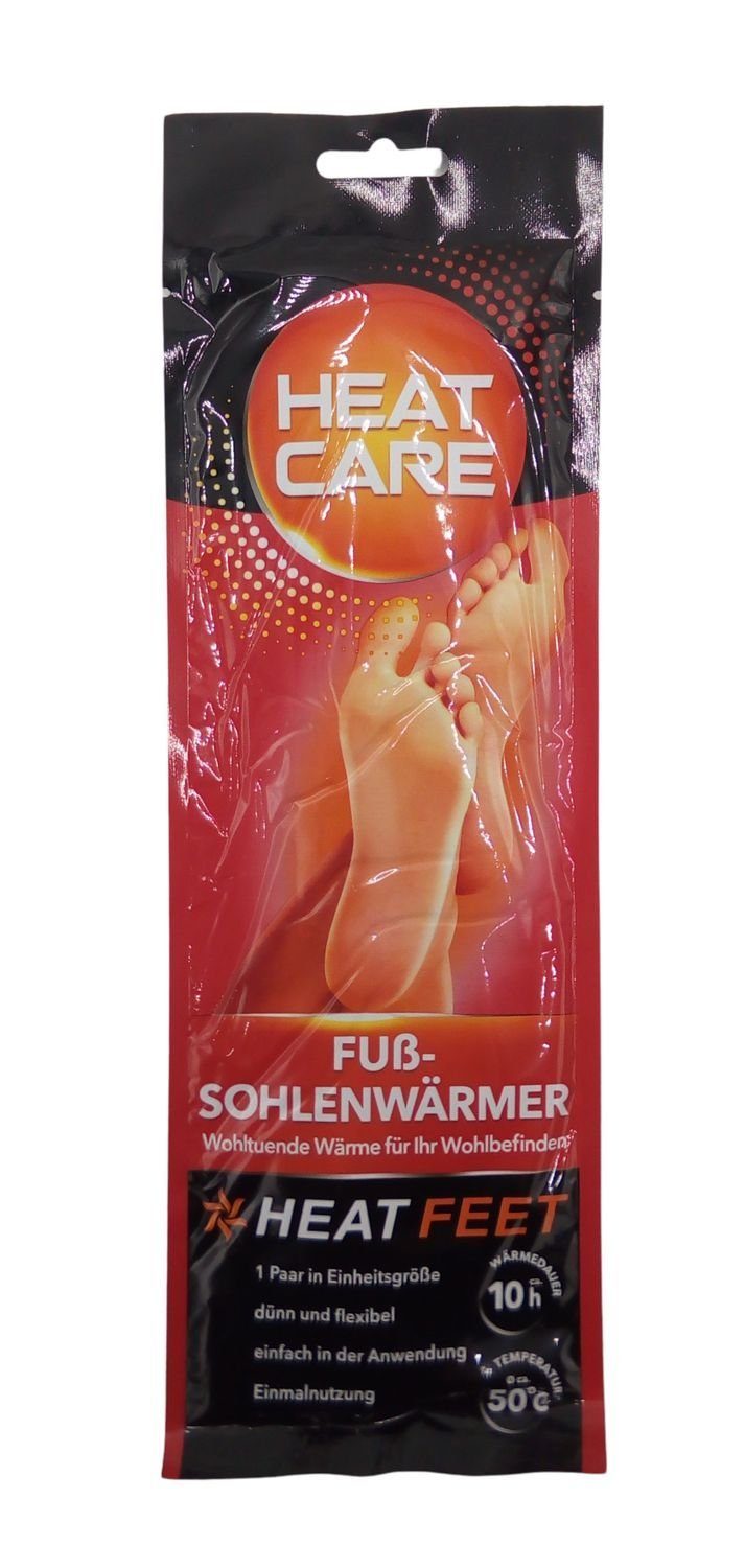 Wärmekissen 5 Paar Fußsohlenwärmer "Heat Feet" Wärmesohlen Schuhwärmer