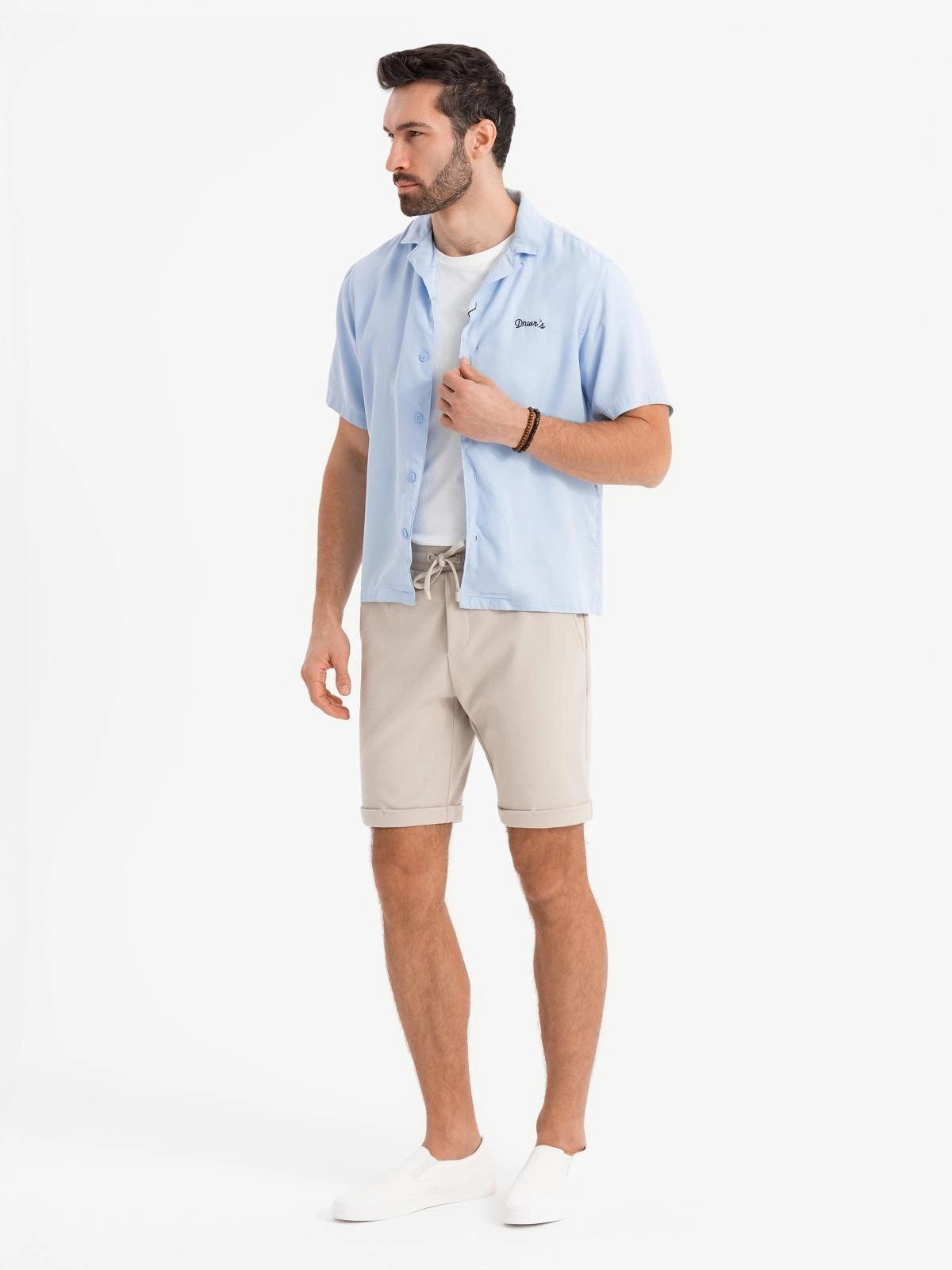 OMBRE Sweatshorts Gestrickte Shorts für Herren günstig online kaufen