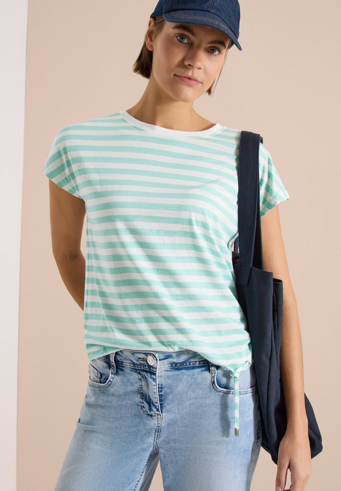 CECIL Blusenshirt im soften Baumwoll-Mix