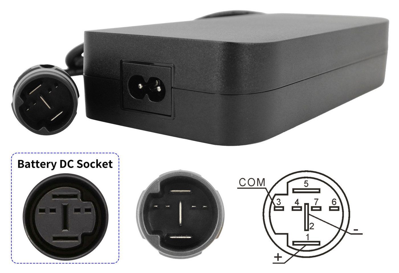 PowerSmart Batterie-Ladegerät (42V 4A für Yamaha 500Wh (X0S-82107-00)