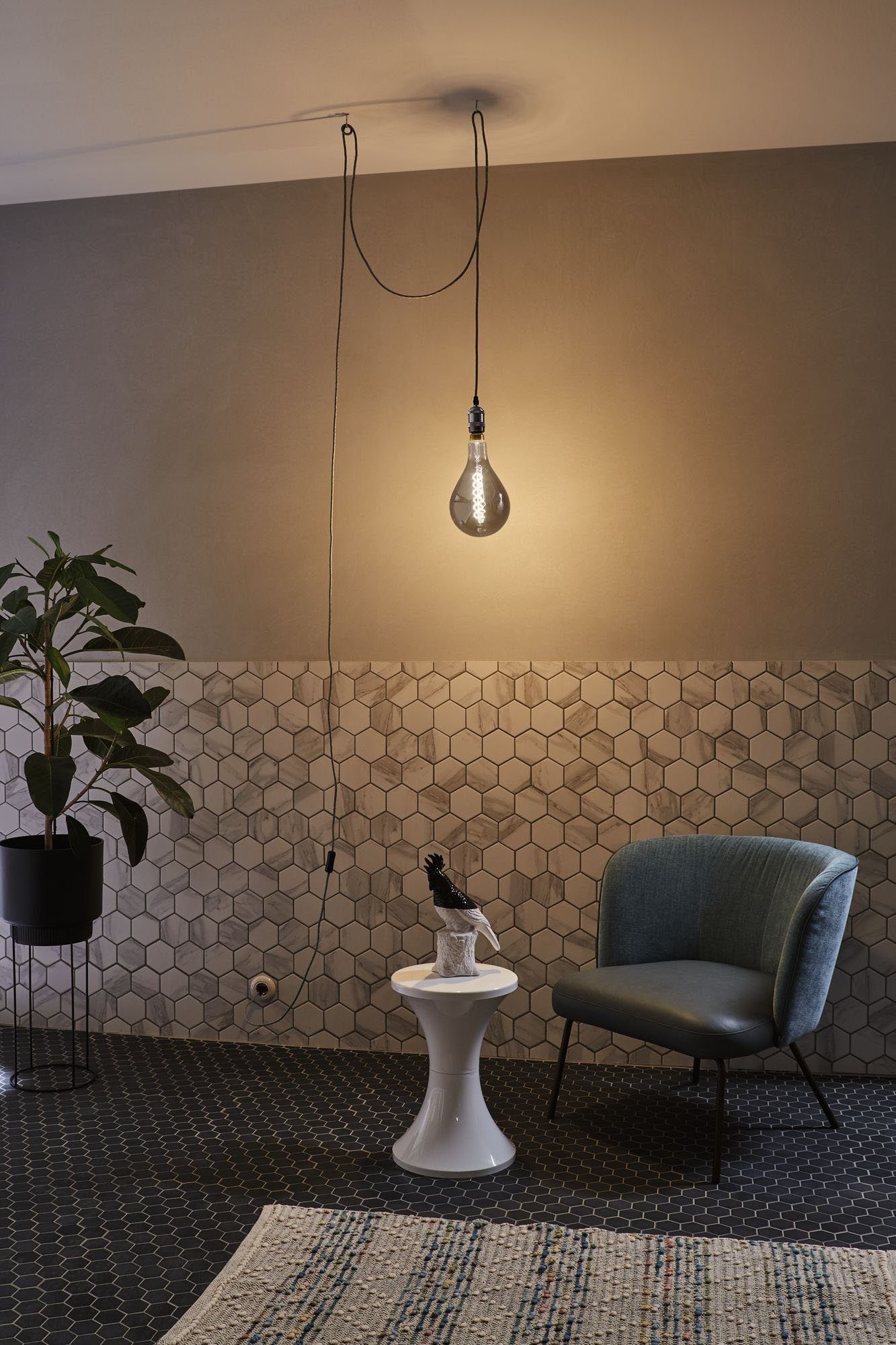 Paulmann Pendelleuchte Eldar, Ein-/Ausschalter, ohne Leuchtmittel, E27 günstig online kaufen