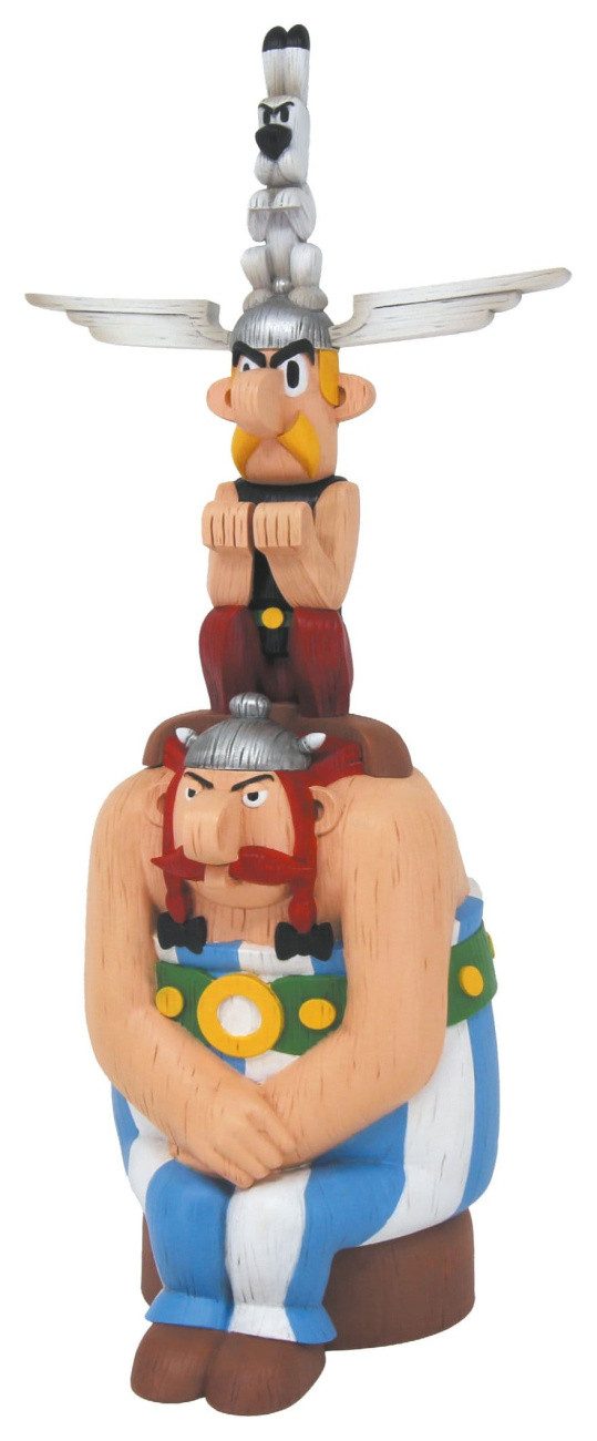 Plastoy Merchandise-Figur Asterix Resin Statue Totem Asterix, Obelix & Idefix 40 cm