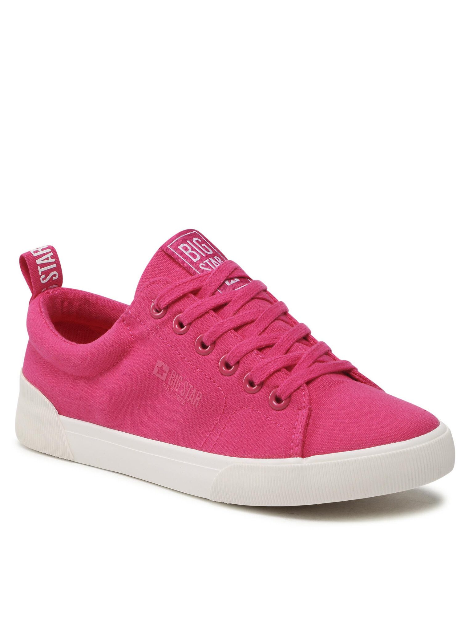 Sneakers aus Stoff KK274051 Fuchsia Sneaker