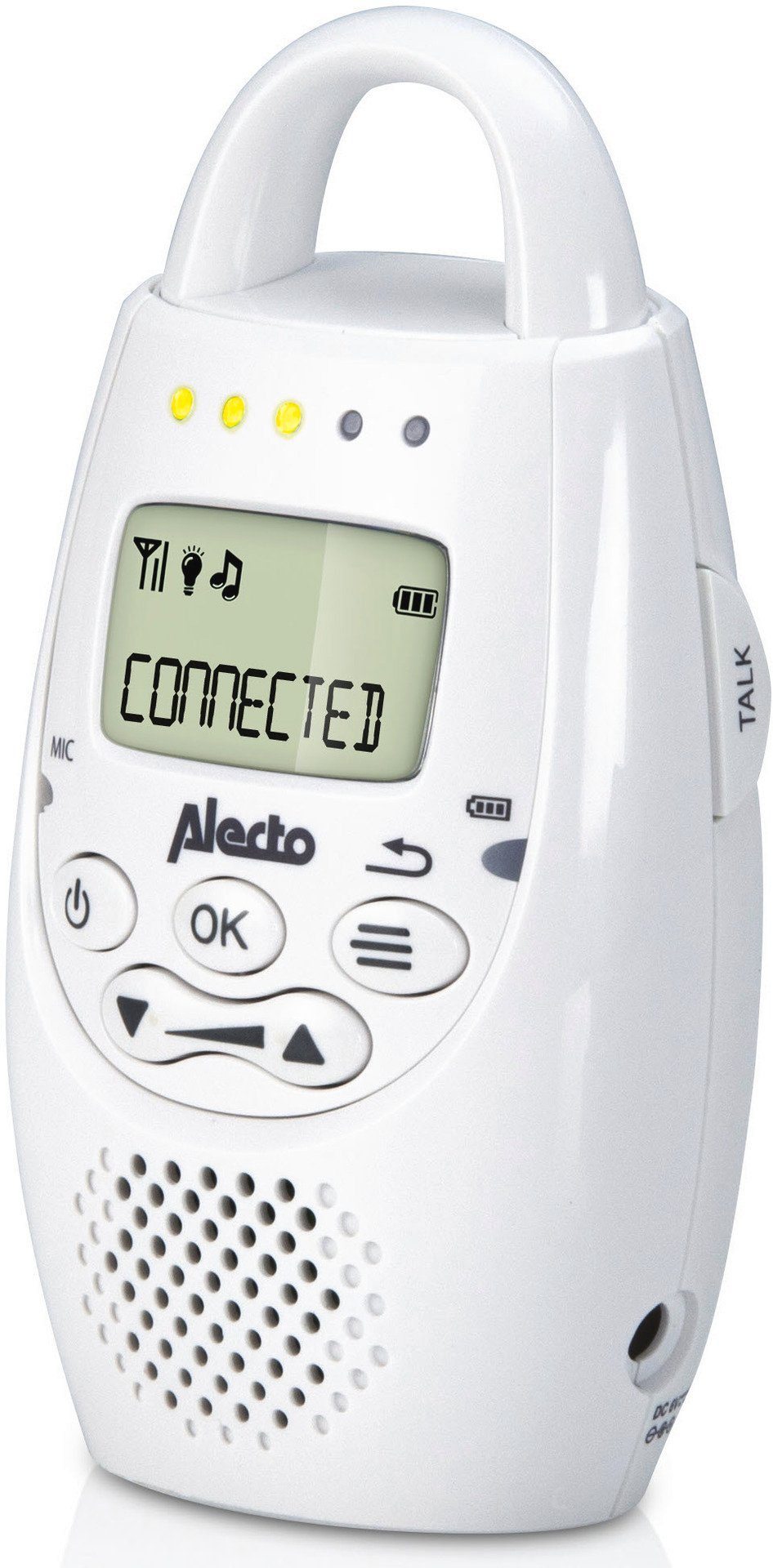 Alecto Babyphone DECT mit Eule, DBX-84 Babyphone Gegensprechfunktion