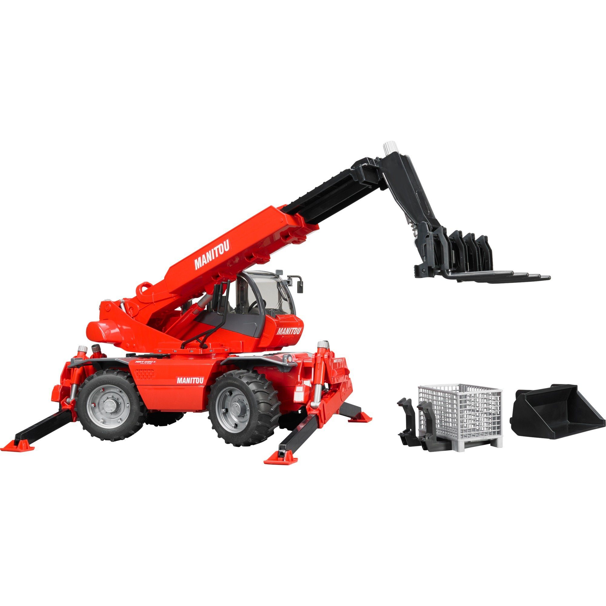 Bruder® Spielzeug-LKW bruder Manitou Teleskopstapler MRT 2150