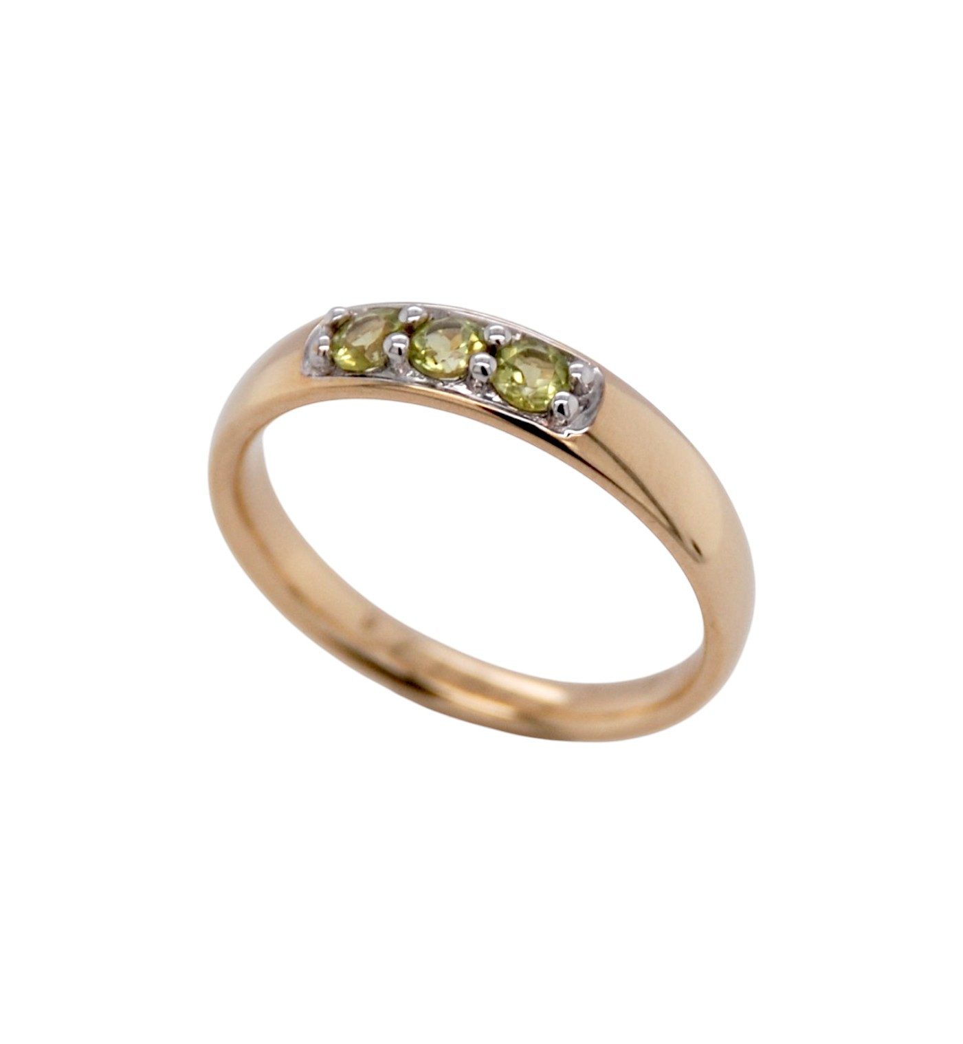 Sogni d'oro Goldring mit Pallasit, Gelbgold 375
