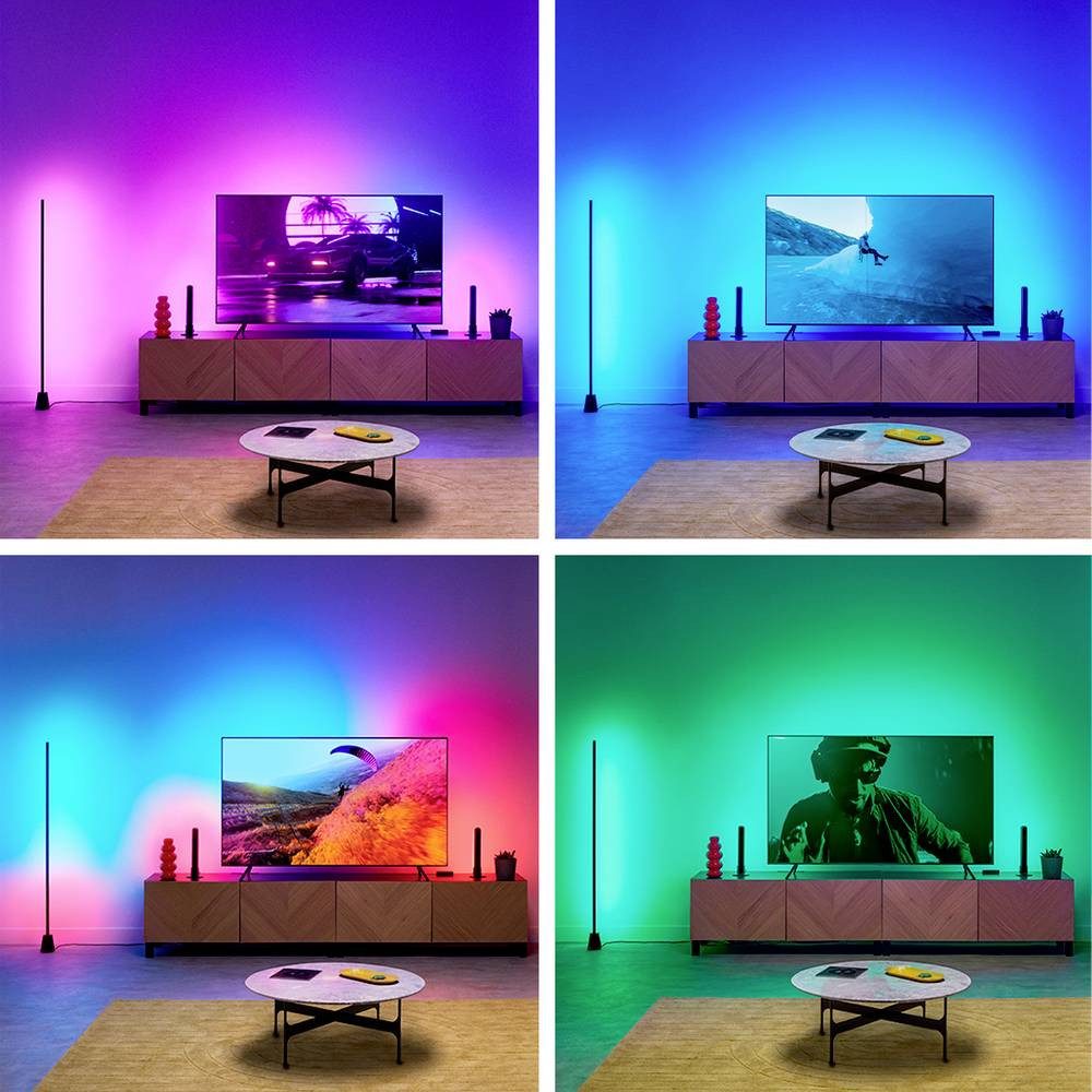 WiZ LED Stripe Sync box starter kit 75-85 EU LED-Streifen-Set 240 V 340 cm, dimmbar, App steuerbar