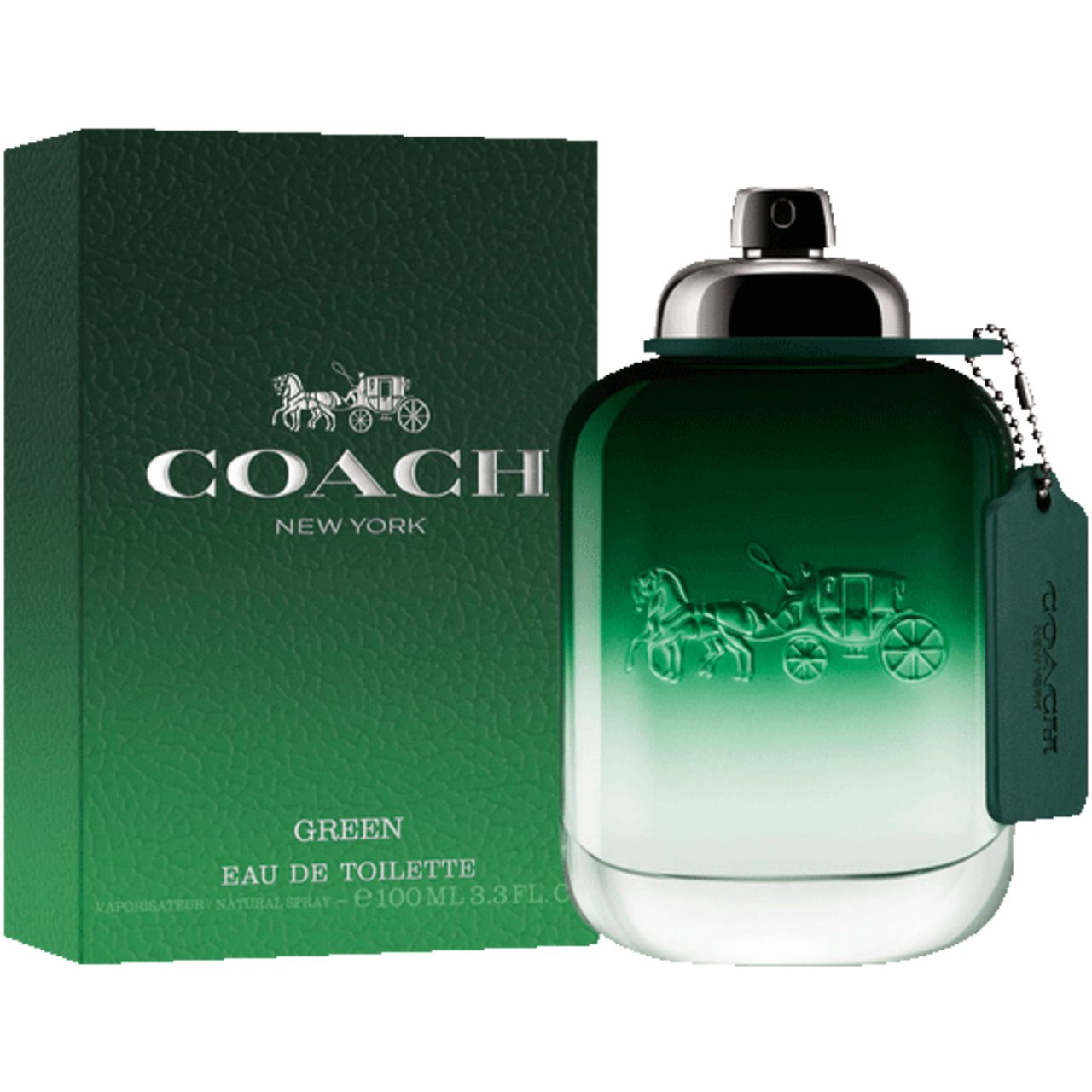 COACH Eau de Toilette Green EdT Nat. Spray, Herrenduft