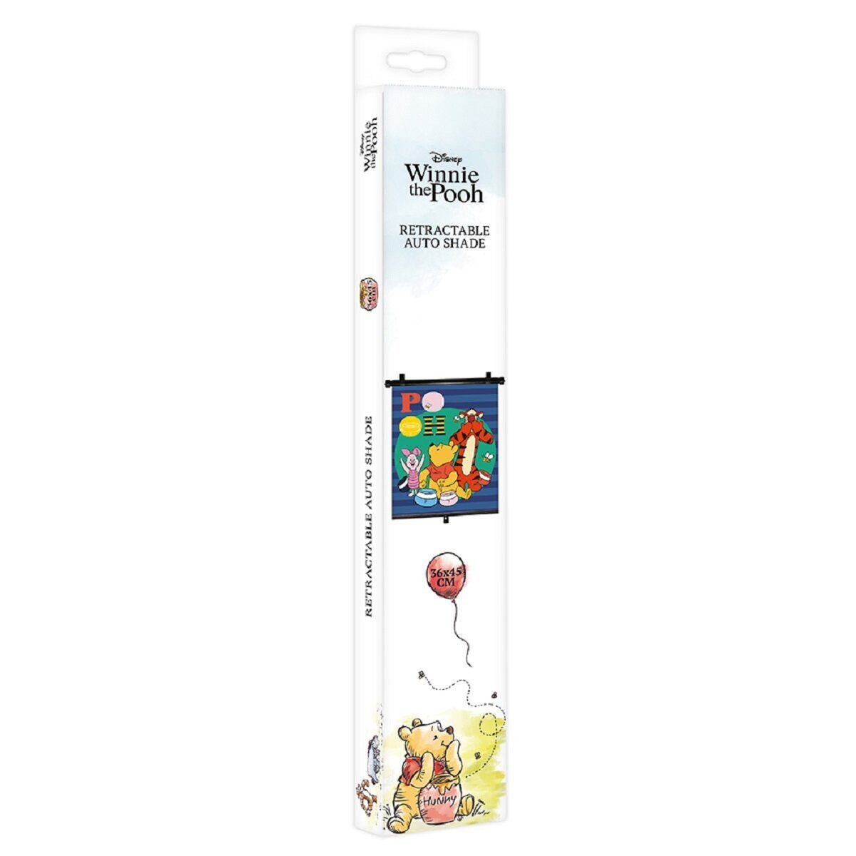 Disney Autosonnenschutz Disney Winnie the Pooh Rückziehbarer Auto-Sonnenschutz