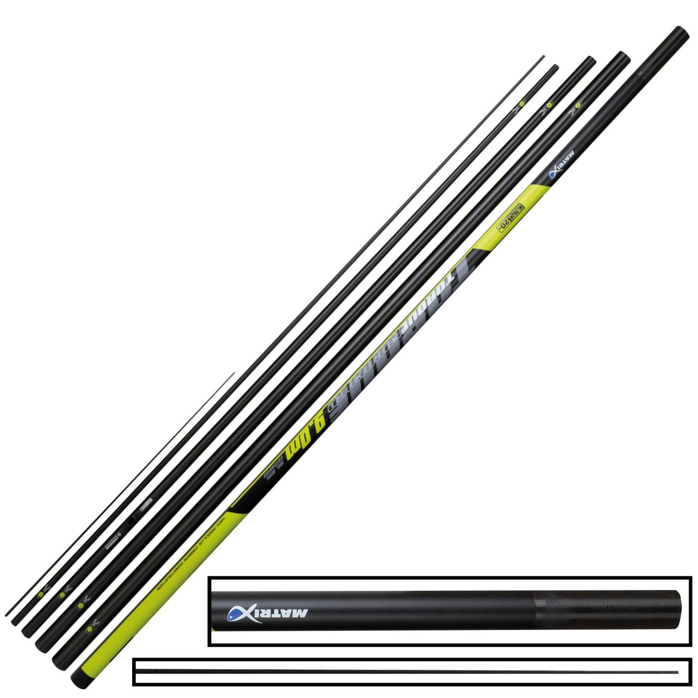 Fox Matrix Kopfrute Fox Matrix Carp Pole Torque Euro 9m - Stipprute