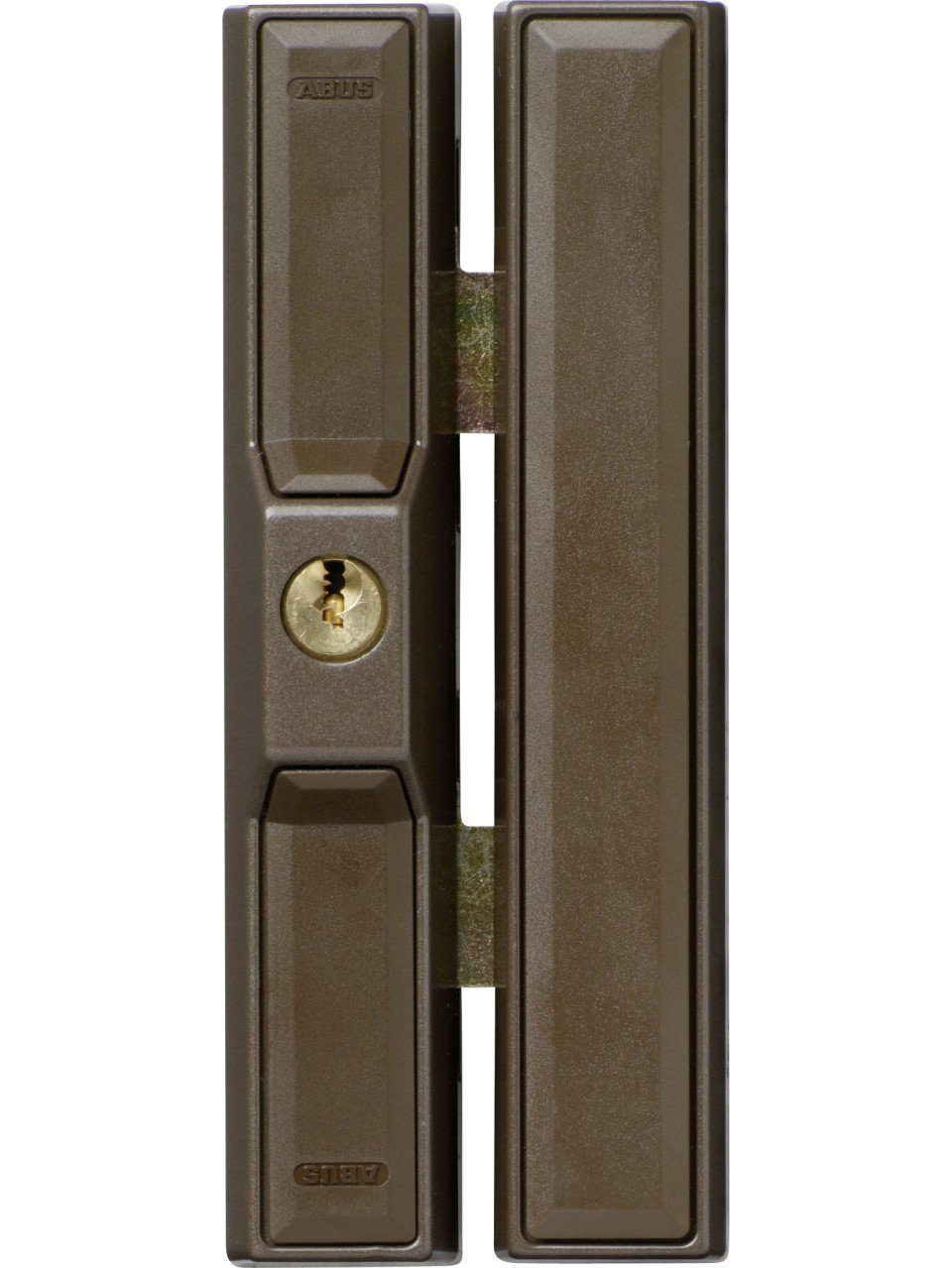 ABUS Fensterschloss Abus Fensterzusatzschloss FTS88 braun
