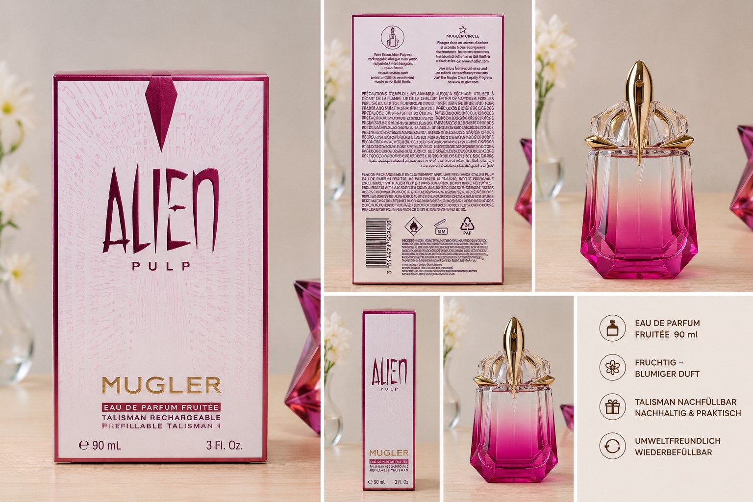 Mugler Eau de Parfum Alien Pulp Refillable