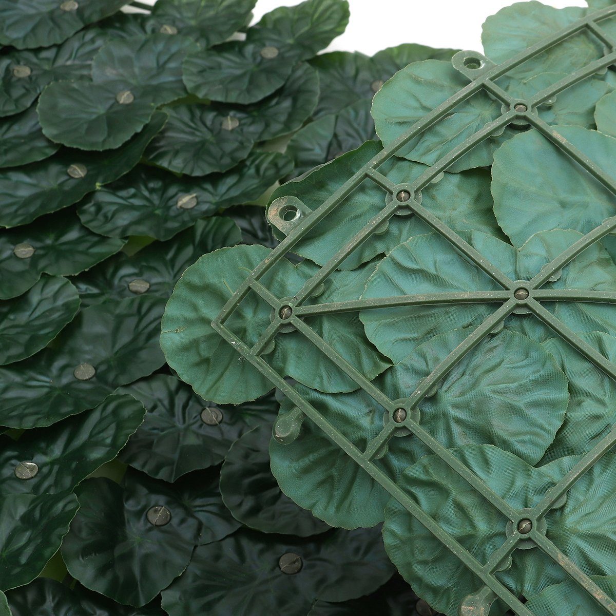 C 3x0,5 Blättermatte Garten Typ Balkon 4 Kunstpflanze Pflanzen Hecke Efeu Stk. Insma, 1 m H81529, künstliche Grün Wand von Hängend Typen Blatt