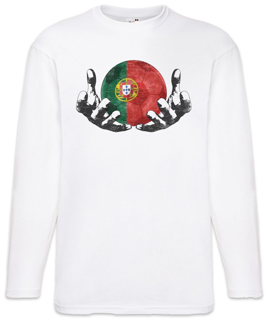 Langarmshirt Portugal Football Magic Ball Langarm T-Shirt Portugiesisch