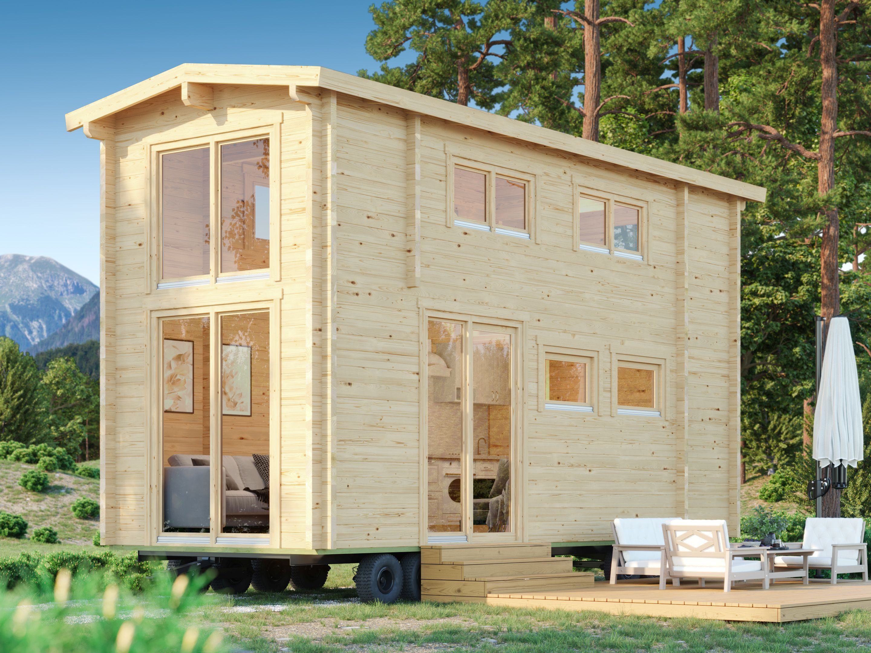 Fjordholz Gartenhaus Heritage 70 A