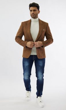 Denim Distriqt Sakko Feines Velour Herren Sakko von DENIM DISTRIQT