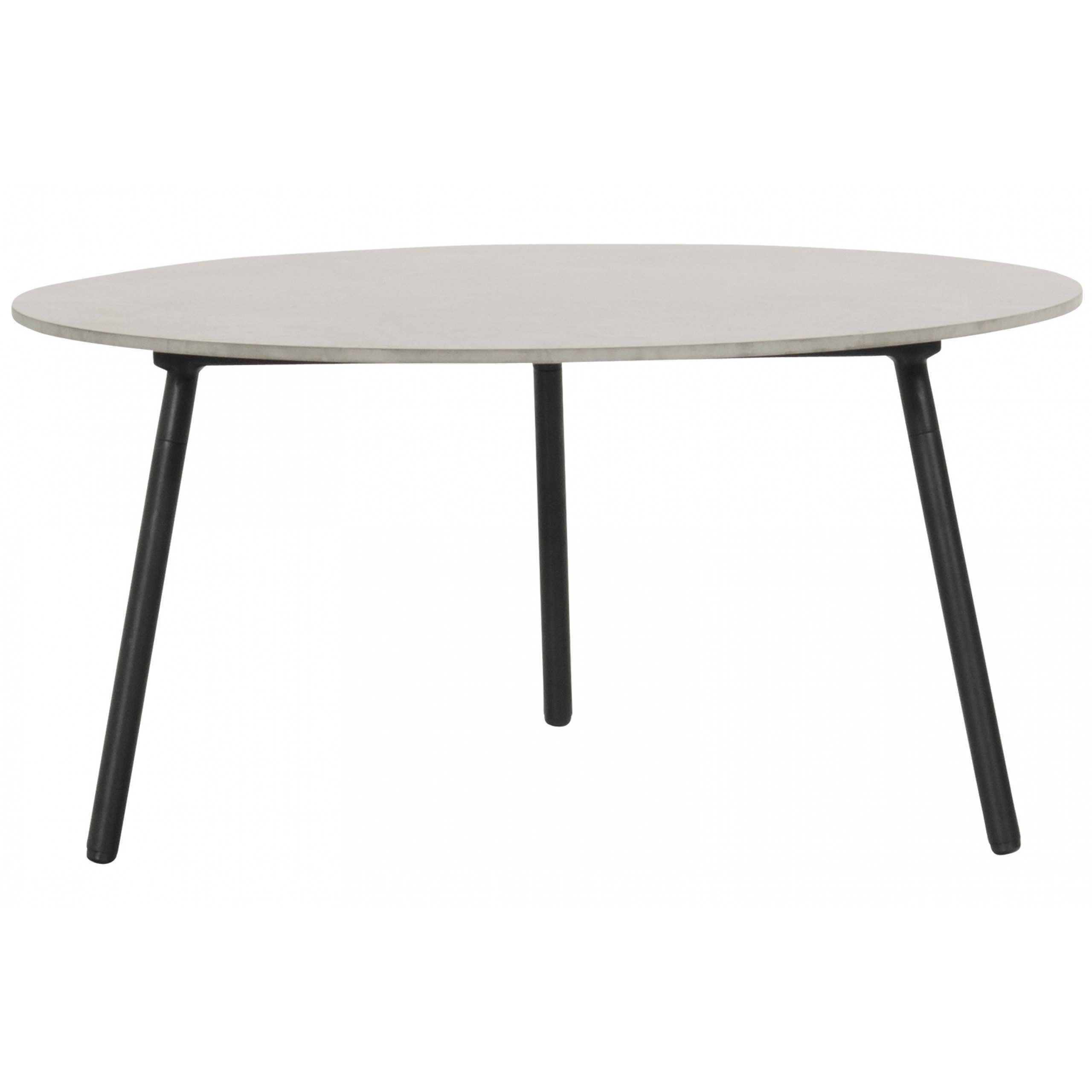 Hartman Beistelltisch Hartman Monaco Beistelltisch r80cm x h40cm schwarz