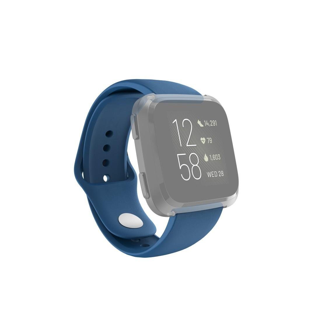 22,7 2/ Smartwatch-Armband blau Ersatzarmband 22mm, Lite, cm Versa Fitbit für Versa/Versa Hama