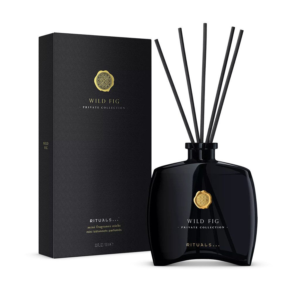 Rituals Raumduft Wild Fig Mini-Duftstäbchen – Luxuriöser Raumduft 100 ml (Intensiver Feigenduft mit Sandelholz, hält bis zu 6 Wochen, 1-St)