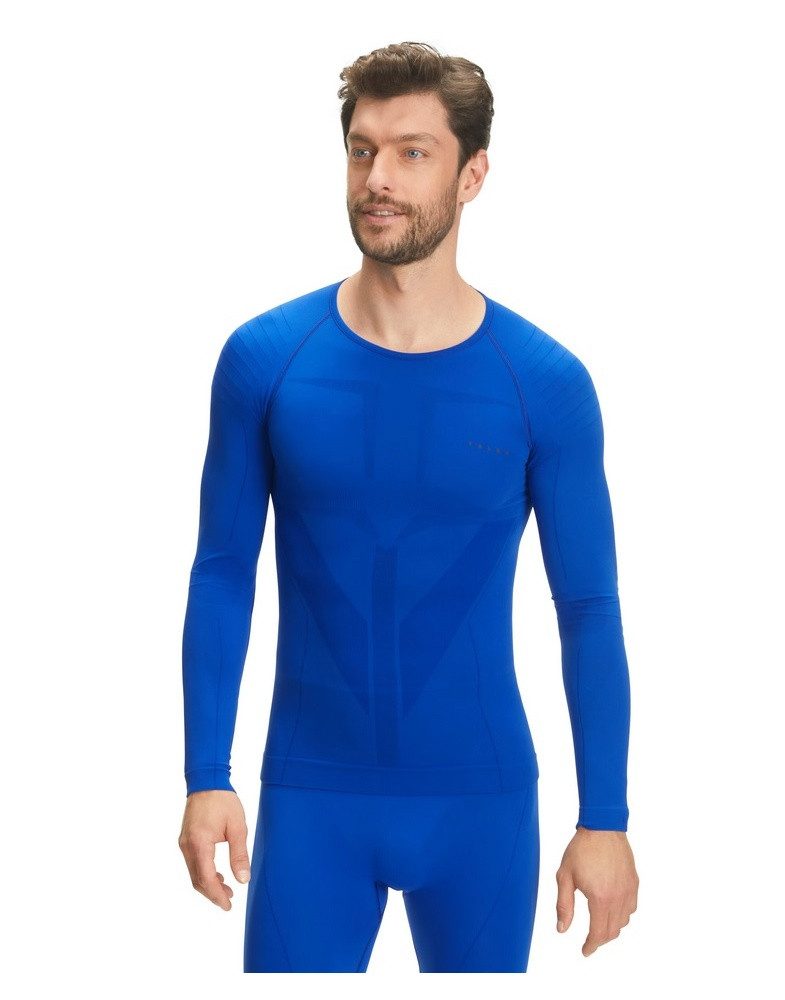 FALKE Langarmshirt Funktionsunterwäsche Warm (wärmes Material, perfekte Feuchtigkeits)