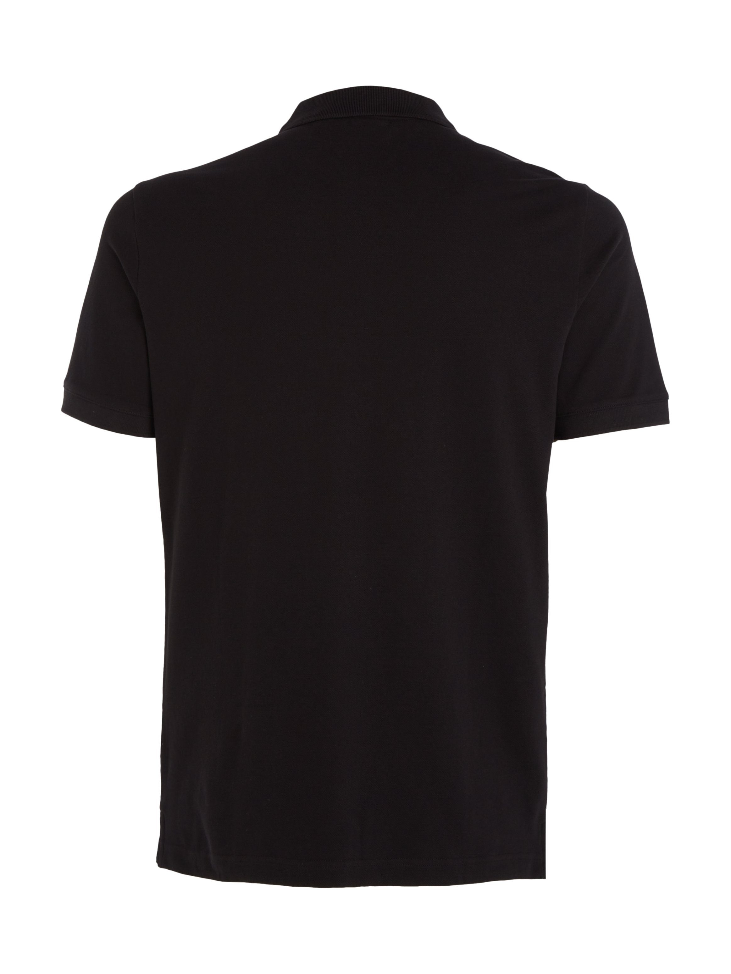 der Brust Klein Calvin Calvin Logo Klein Poloshirt mit schwarz auf