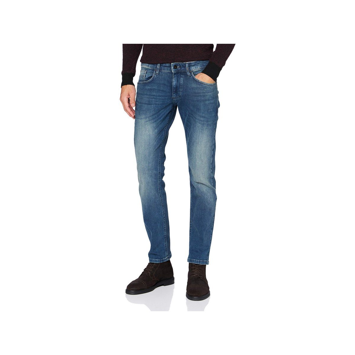 camel Straight-Jeans active grün (1-tlg) regular