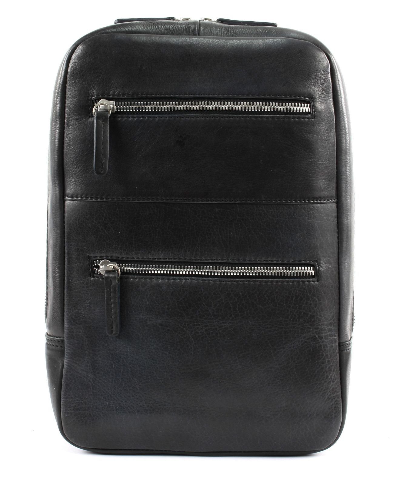 Amsterdam Heyden Black Schultertasche Leonhard