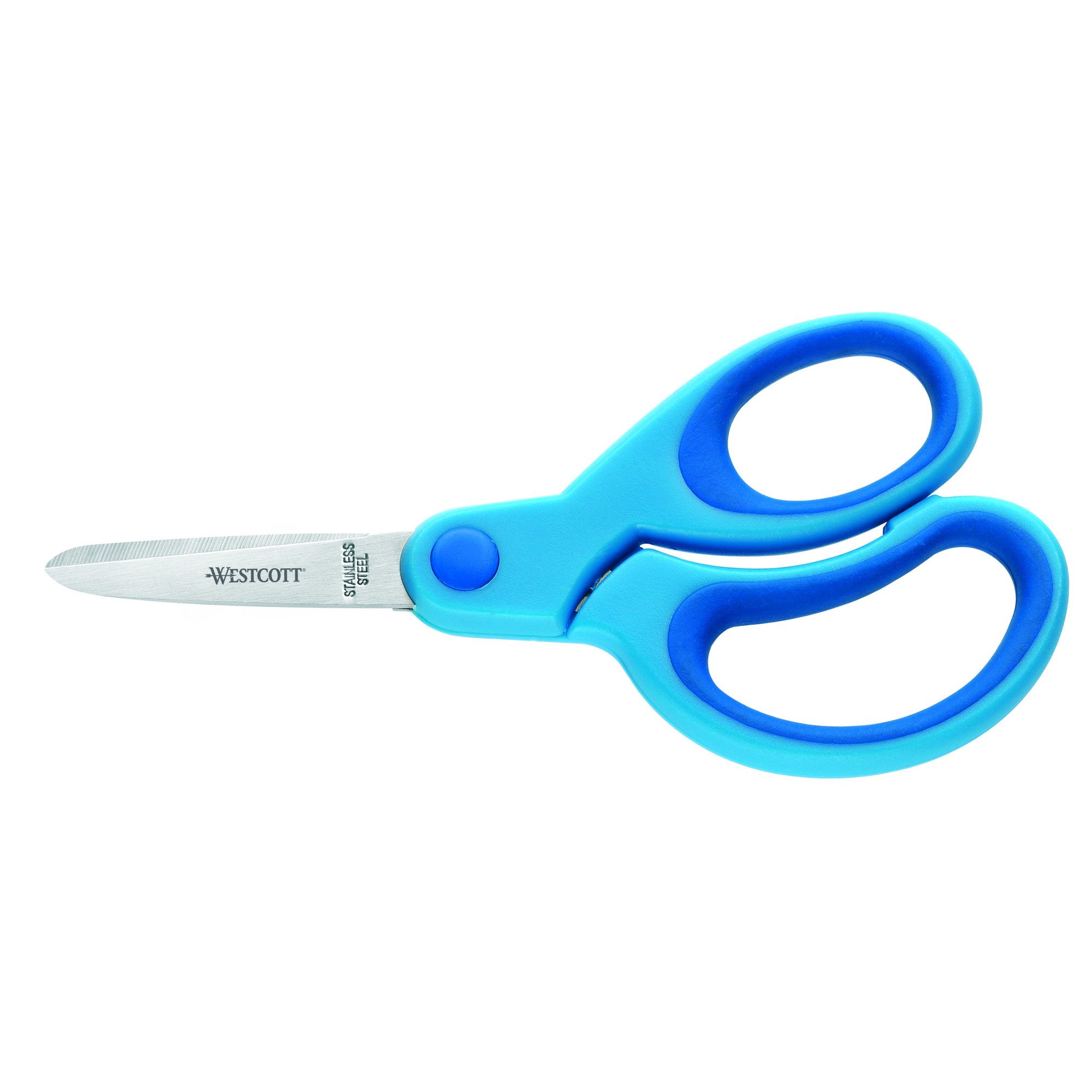 WESTCOTT Papierscheren Kinderschere Kids E-21583 00 spitze Spitze 13cm blau