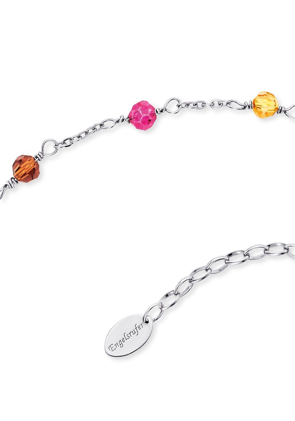 Engelsrufer Fußkette Glasperlen, mit Glassteinen