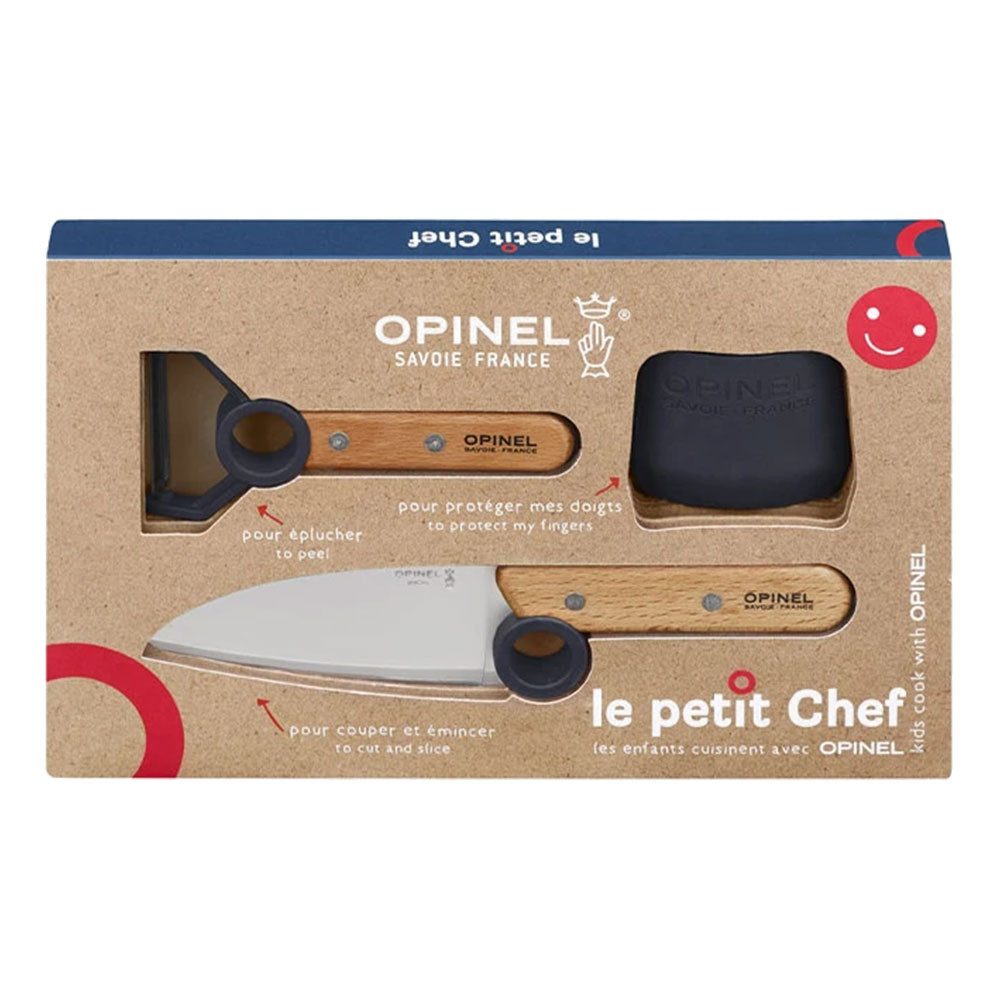 Taschenmesser LE PETIT CHEF Kinder Küchen-Set - 3-Teilig Blau