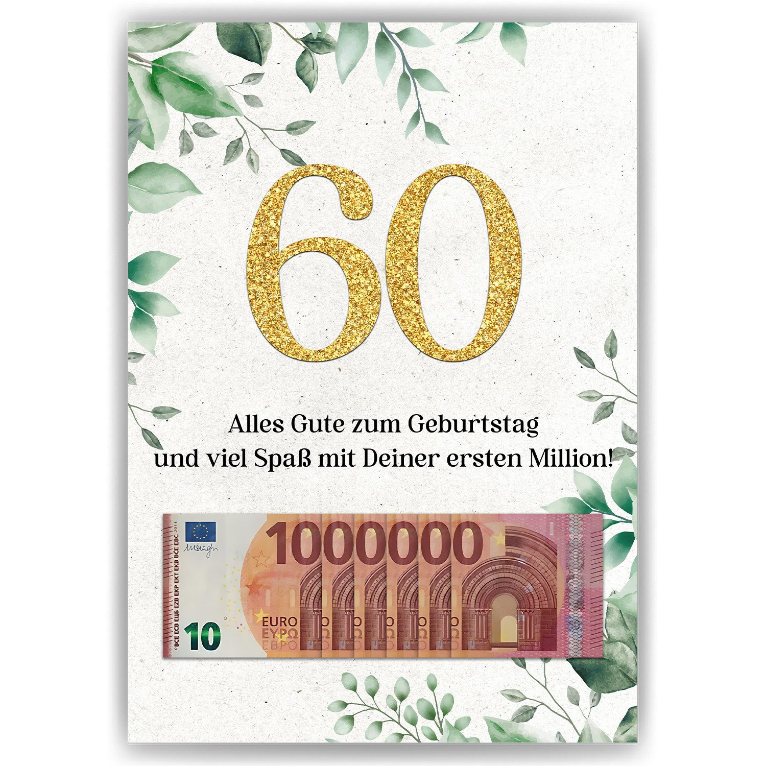 Tigerlino Poster Geburtstag Geldgeschenk Männer Frauen günstig online kaufen