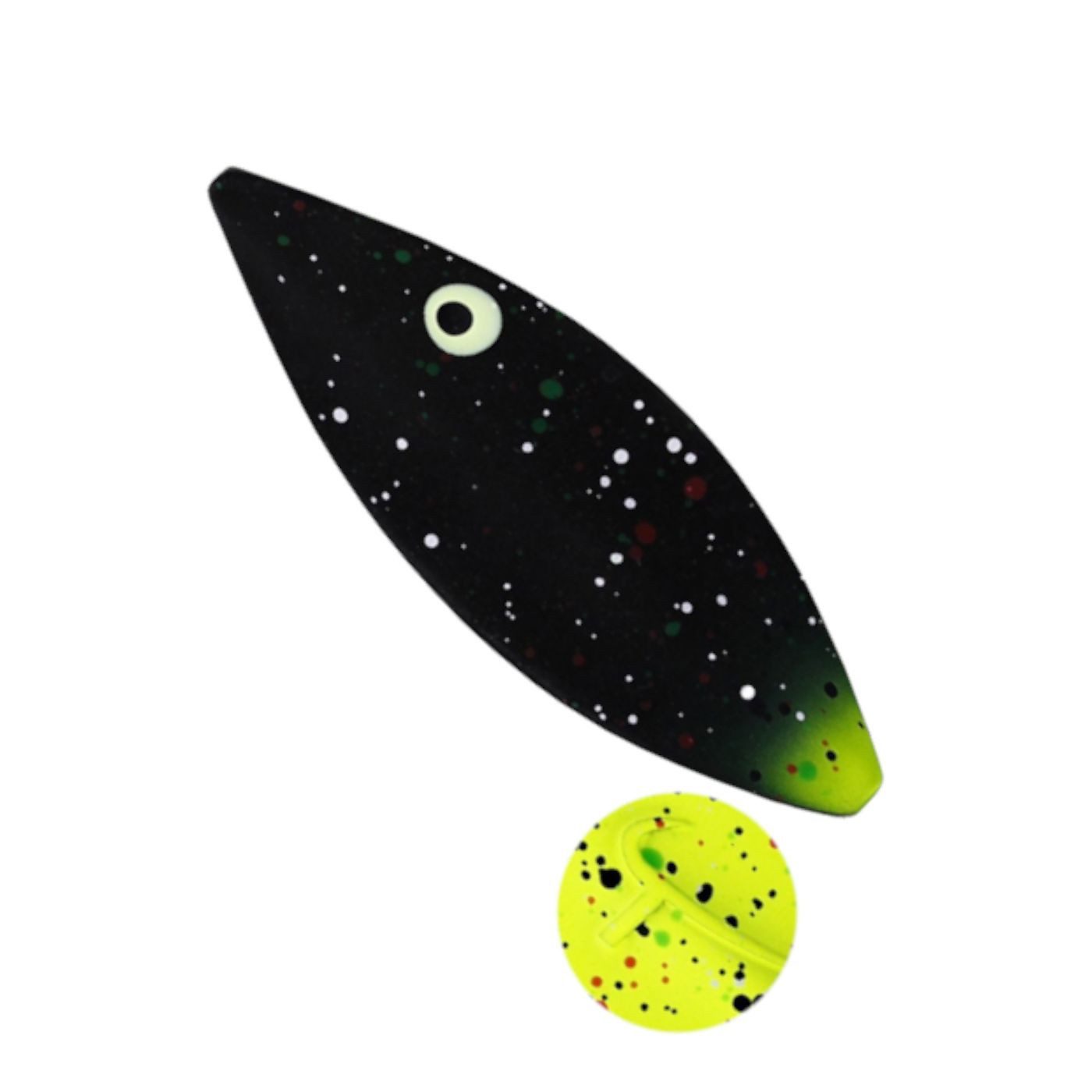 Black / Yellow Splat
