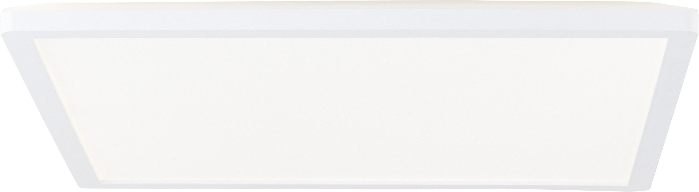 BreLight LED Deckenleuchte Tanida, CCT - über Fernbedienung, Dimmfunktion, Memoryfunktion, Nachtlichtfunktion, Timerfunktion, LED fest integriert, warmweiß - kaltweiß, 42 x 42 cm, LED, 3200 lm, 3000-6500 K, CCT, dimmbar, weiß
