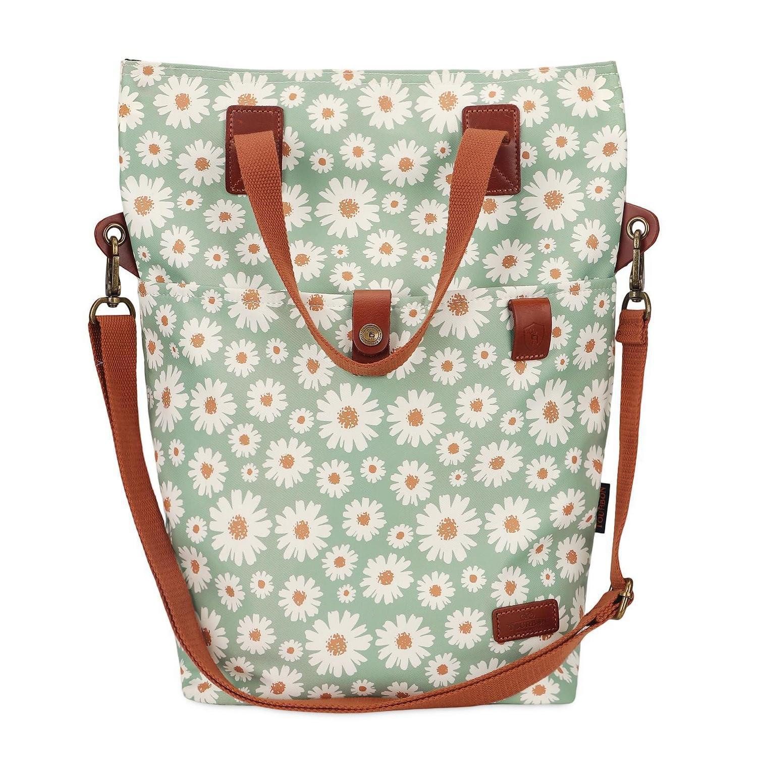 LuxusKollektion Fahrradtasche Fahrradtasche Damen Shopper Grün