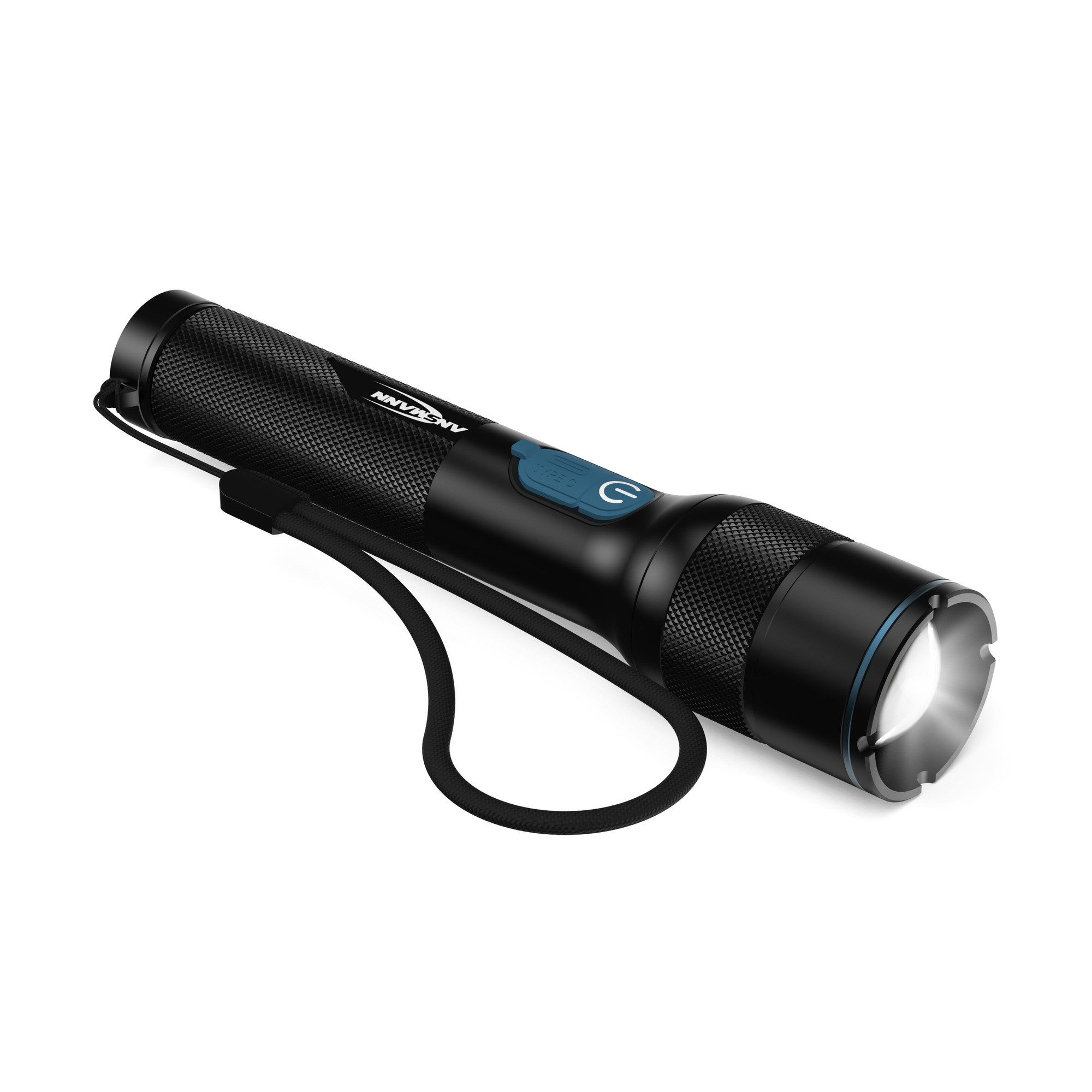 ANSMANN AG LED Taschenlampe LED Adventure Taschenlampe, helle 2435 lm Outdoor Taschenlampe