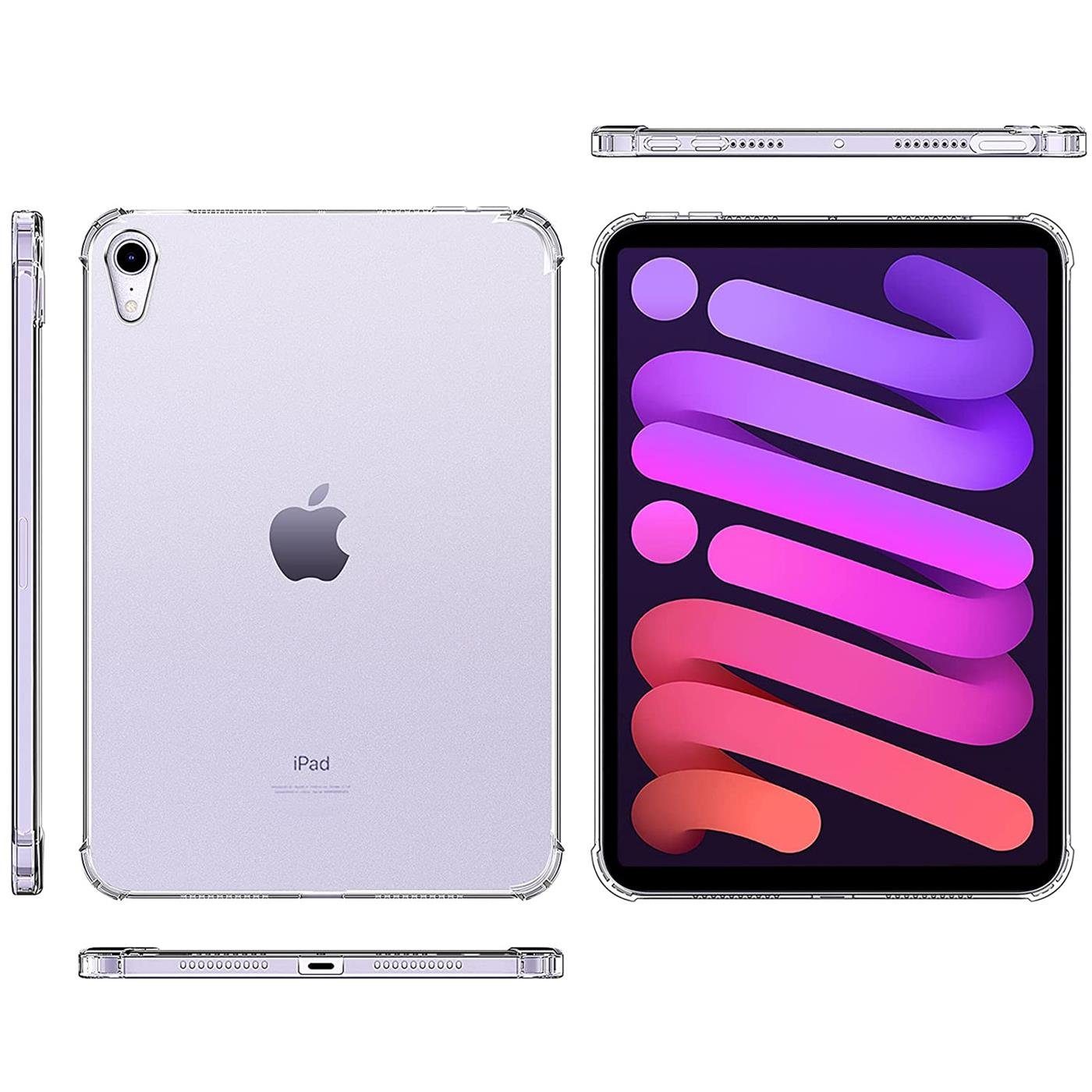 CoolGadget Tablet-Hülle Ultraleichte Schutzhülle für iPad Mini 6 21,1 cm (8,3 Zoll), Kantenschutz Slim Case für Apple iPad Mini 2021 6. Gen. Tablet Hülle