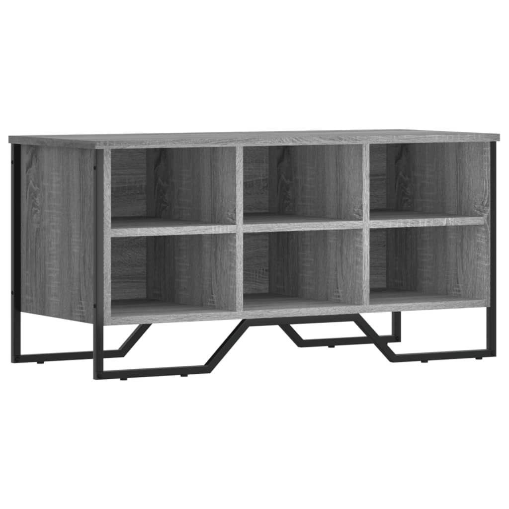 vidaXL Schuhregal Schuhregal Grau Sonoma 90x38x45,5 günstig online kaufen