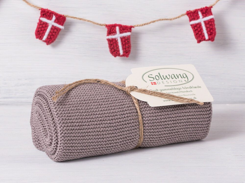 Solwang Geschirrtuch Solwang Küchentuch Warm Grau
