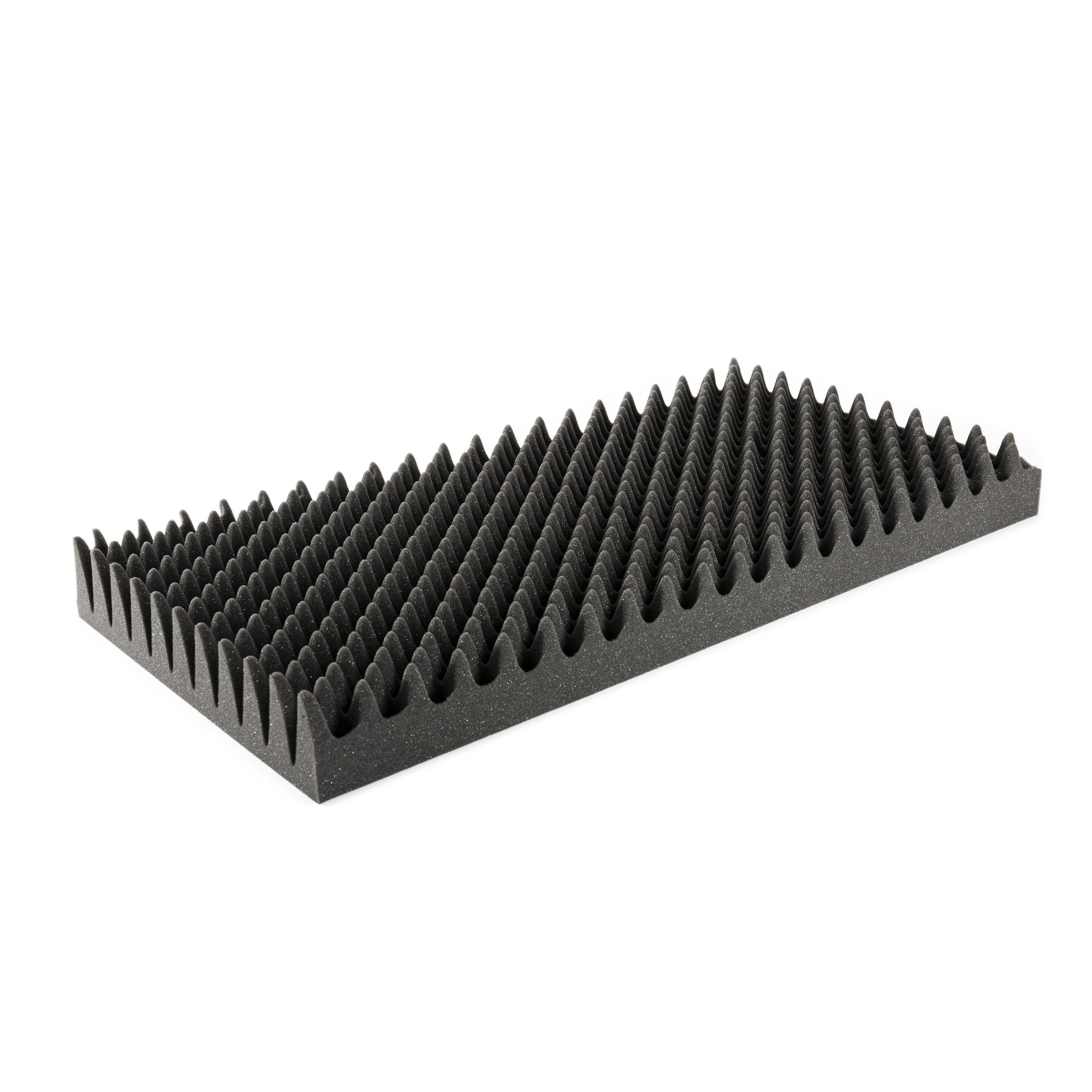 MUSIC STORE Akustikplatte, (Noppenschaum Anthrazit 100mm von - Schallabsorb günstig online kaufen