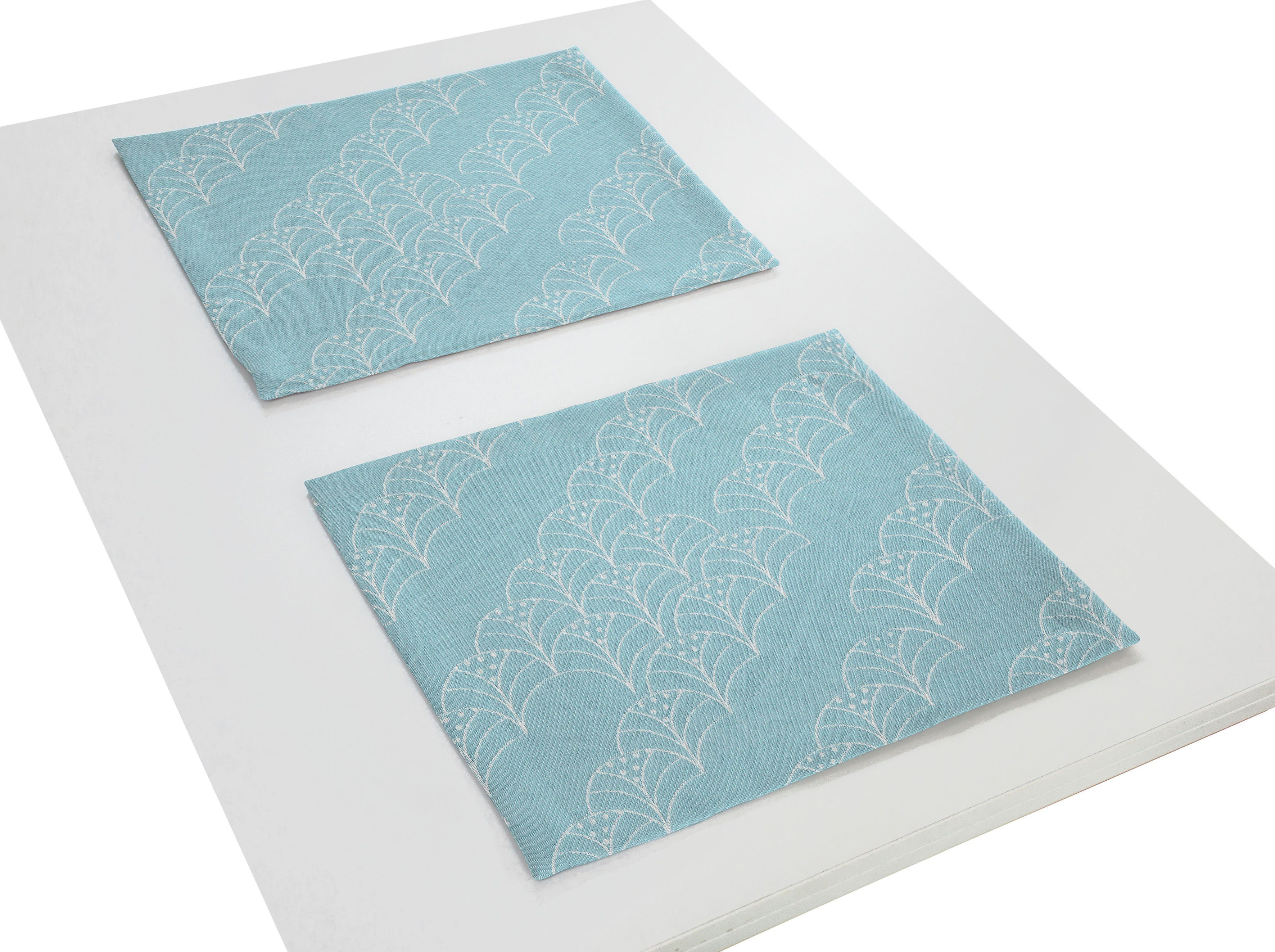 Adam Platzset Argentinian Criolla, (2-St), GOTS organic,zertifiziert durch CERES 0242,Made in Germany