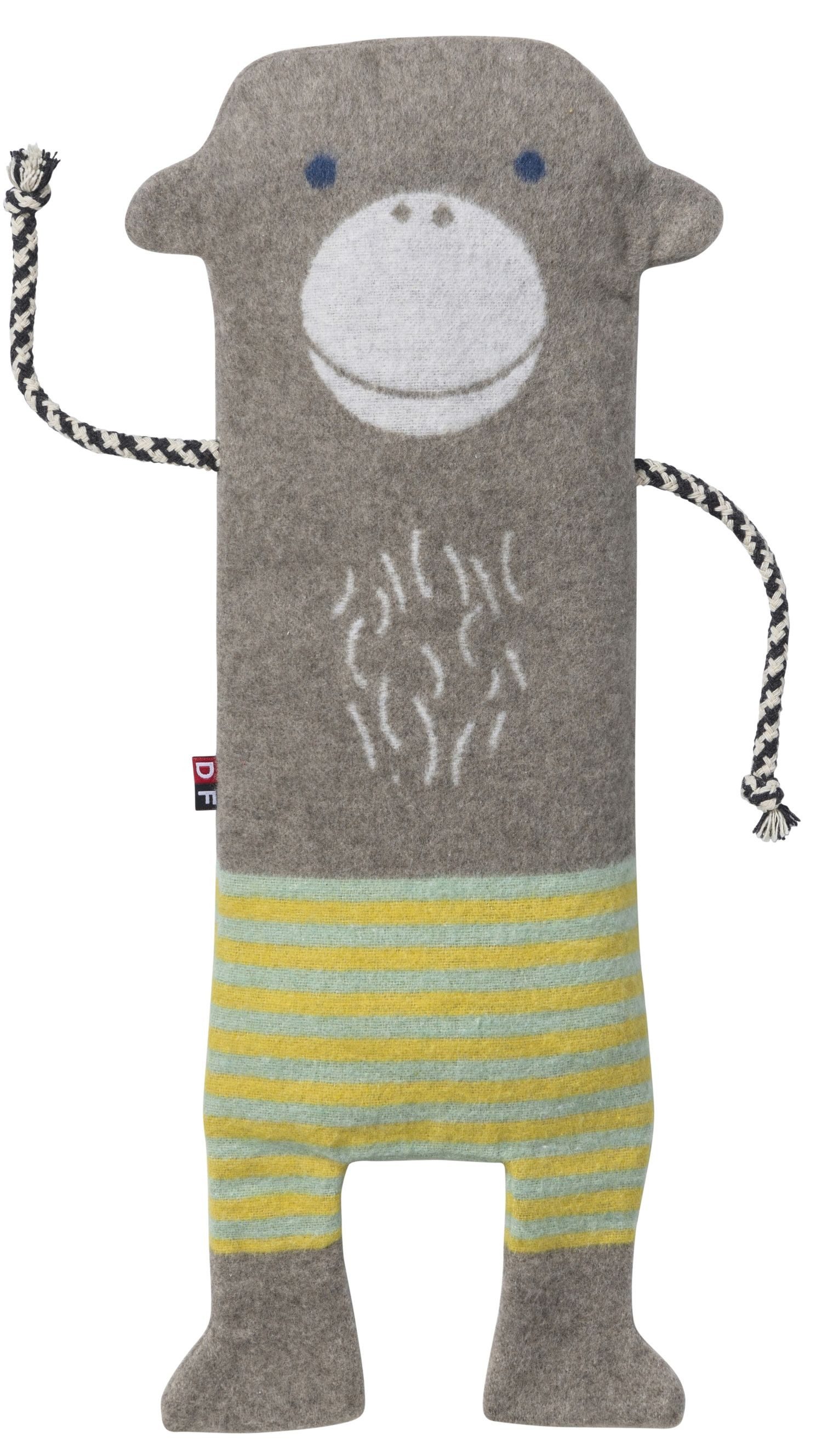 Babydecke Juwel in der Puppe 'Affe' 70 x 90 cm Kiwi- Grün, DAVID FUSSENEGGER