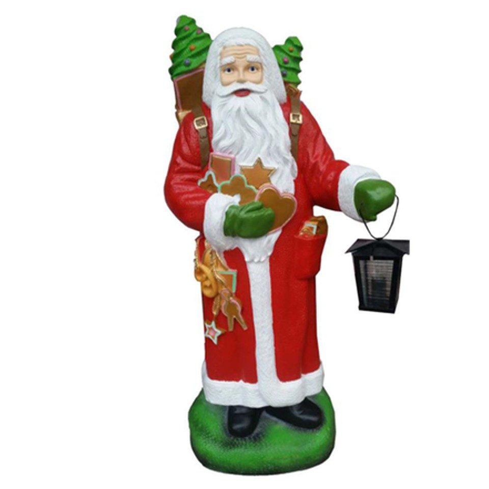 Xlmoebel Weihnachtsfigur Weihnachtsmann Figur Aussenleuchte Dekoration 92cm Neu, Made in Europa