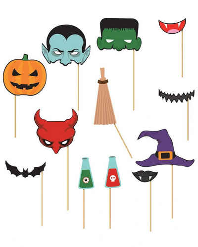 Horror-Shop Dekoobjekt Photobox Halloween Accessoires als Party-Gag, 12