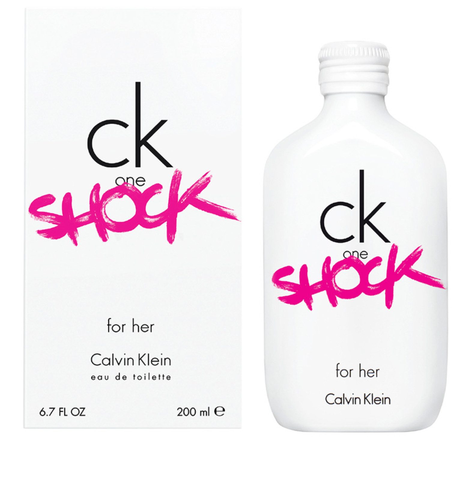 Eau de Toilette Calvin Klein Ck One Shock Duft Versiegelt 200ML