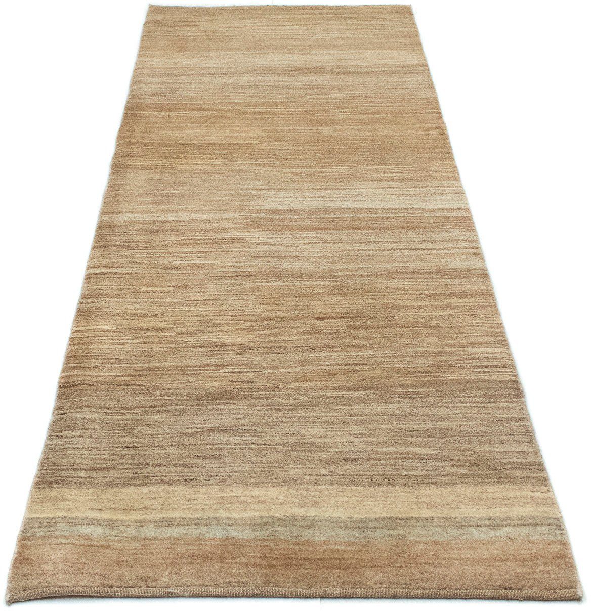 morgenland, 18 mm, handgeknüpft Gabbeh handgeknüpft rechteckig, naturweiß, Wollteppich Teppich Höhe: