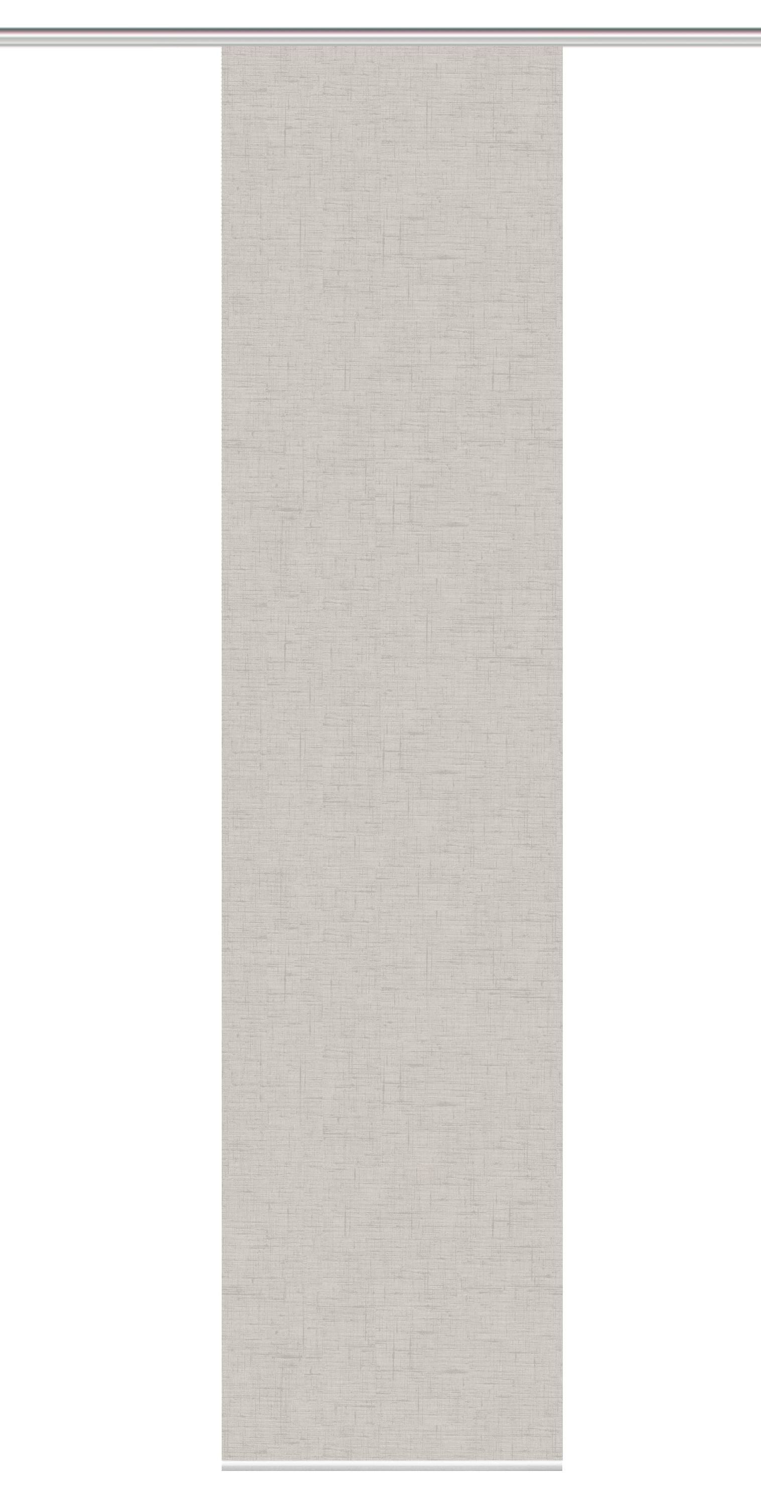 Vision S Schiebegardine 084827 PIVE Schiebegardine, halbtransparent, Bambusoptik, 260x60 cm (1 St), Paneelwagen, transparent, 100% Polyester