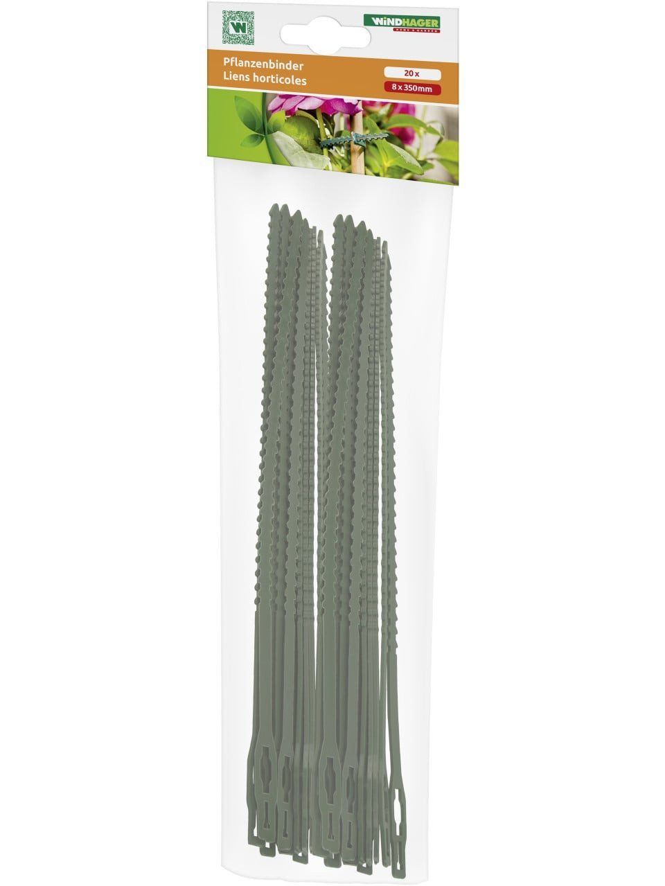Windhager Rankhilfe Windhager Pflanzenbinder 35 cm 20 Stück