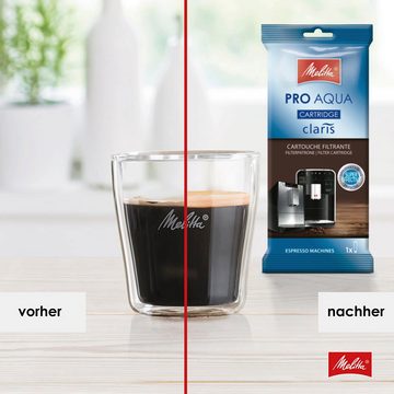 Melitta Wasserfilter 3-er Pro Aqua, Zubehör für Alle Kaffeevollautomaten mit Claris System: Caffeo Solo, Barista T, Barista TS, Avanza